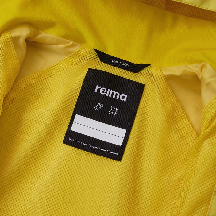 Reima children's rain jacket Soutu yellow 5100169A-2410 4
