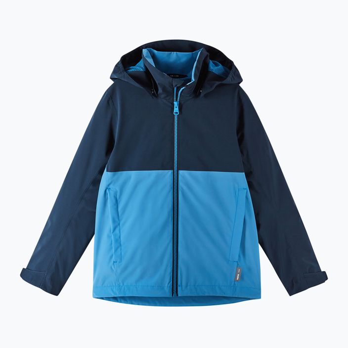 Reima Nivala children's rain jacket blue and navy 5100177A-6390 2