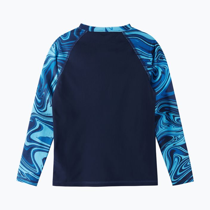 Reima Kroolaus children's swim shirt black and navy blue 5200150A-6985 2