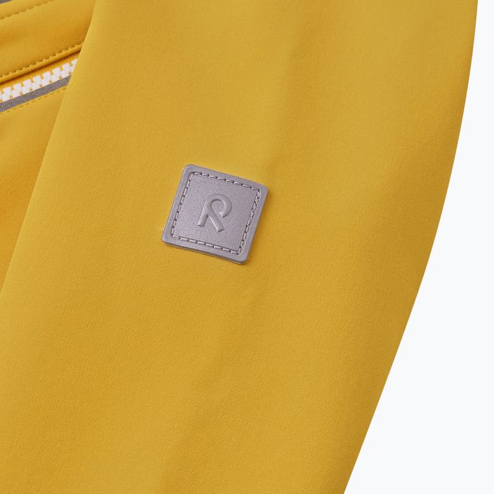 Reima children's softshell jacket Vantti autumun yellow 6
