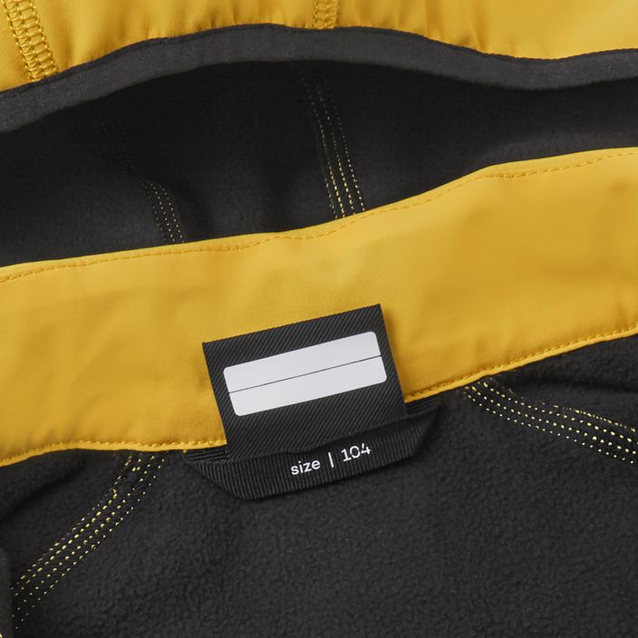 Reima children's softshell jacket Vantti autumun yellow 4