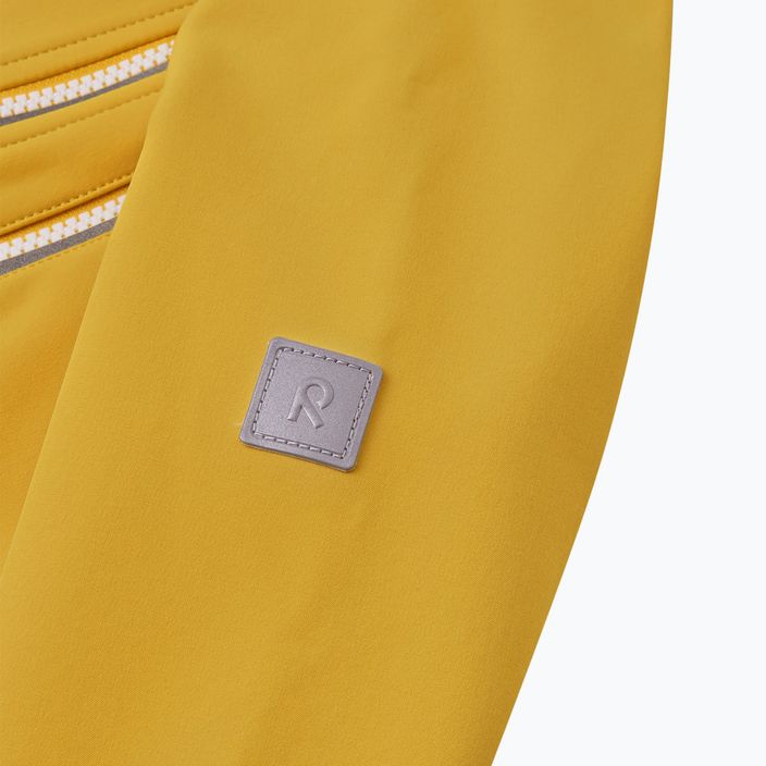 Reima children's softshell jacket Vantti autumun yellow 7
