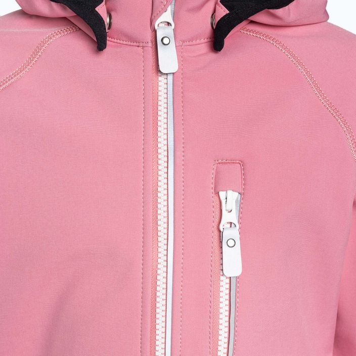 Reima children's softshell jacket Vantti sunset pink 3