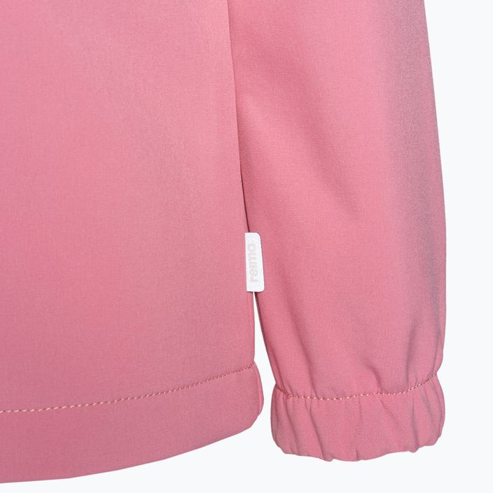 Reima children's softshell jacket Vantti sunset pink 4