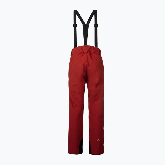Men's ski trousers Fischer Vancouver red 040-0178 2