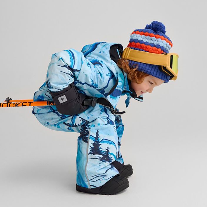 Reima Reach cool blue children's ski suit 14