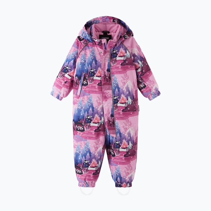 Reima Langnes classic pink children's ski suit 2