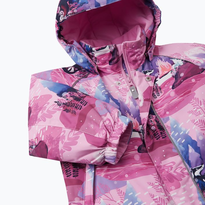 Reima Langnes classic pink children's ski suit 4