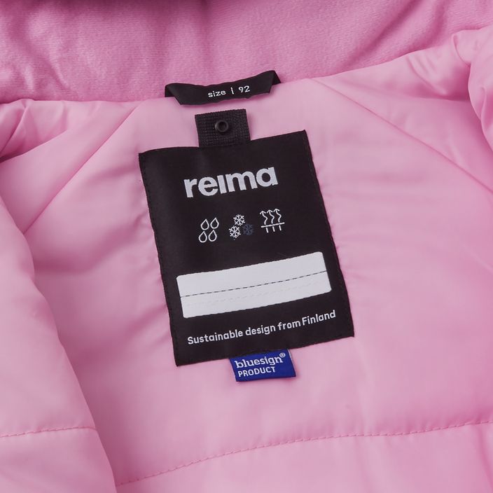 Reima Langnes classic pink children's ski suit 6