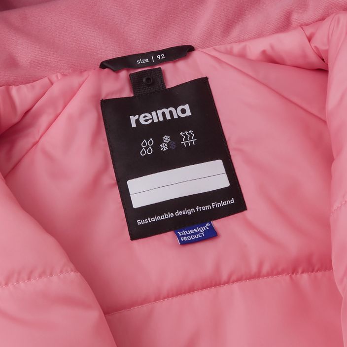 Reima Lappi sunset pink children's ski suit 7