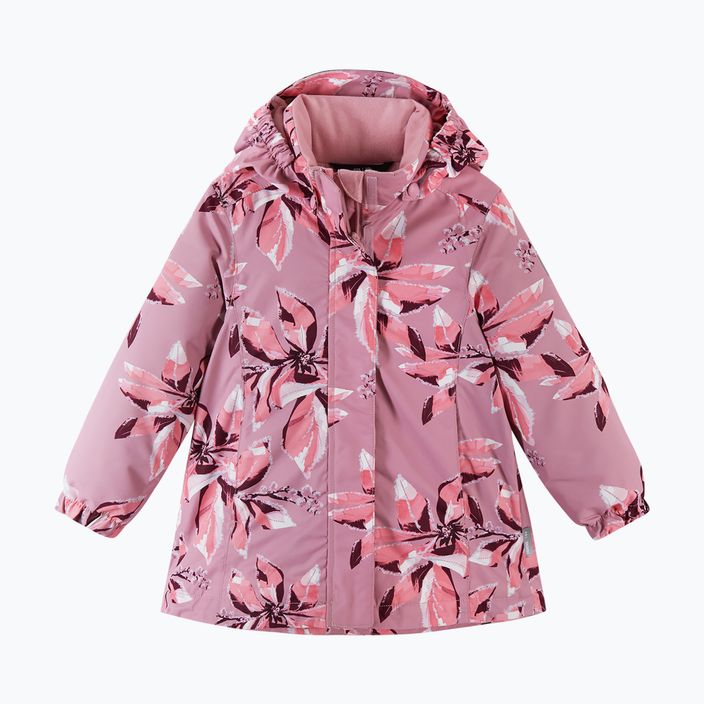 Reima Muhvi grey pink children's down jacket 2