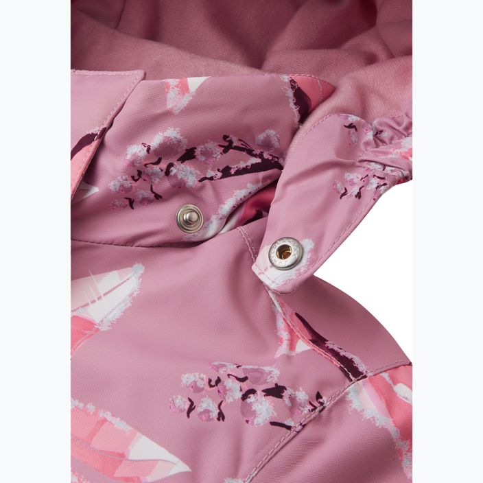 Reima Muhvi grey pink children's down jacket 9