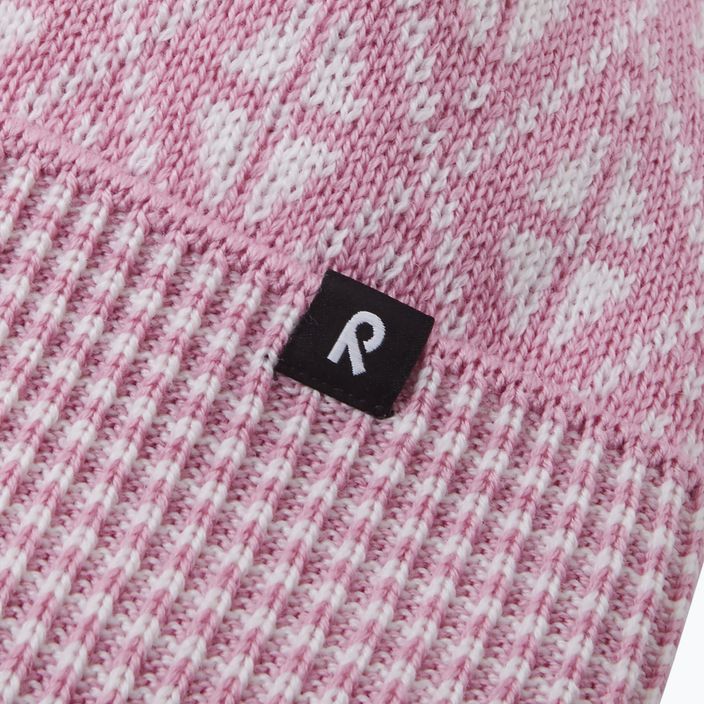 Reima Kuurassa grey pink children's winter hat 8