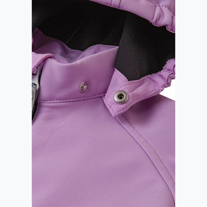 Reima children's softshell jumpsuit Mjosa lilac pink 5