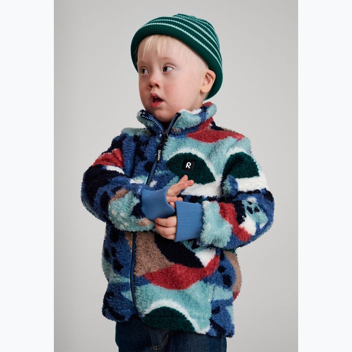 Children's sweatshirt Reima Turkkinen blue ocean 7