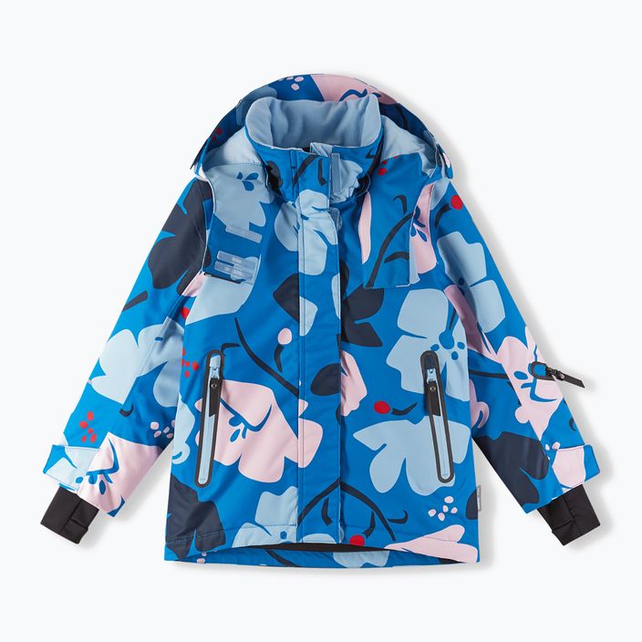 Reima Kiiruna bright blue children's ski jacket 2