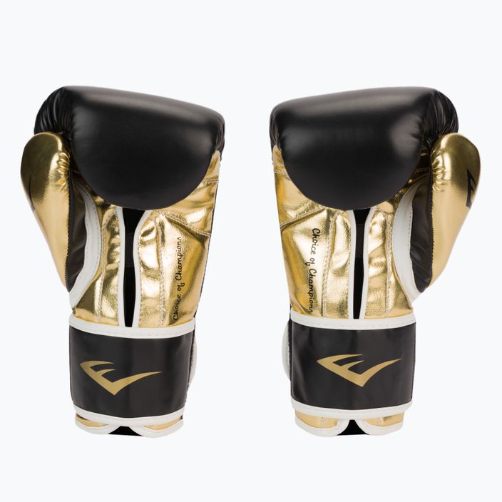 Everlast Powerlock Pu men's boxing gloves black 2200 2