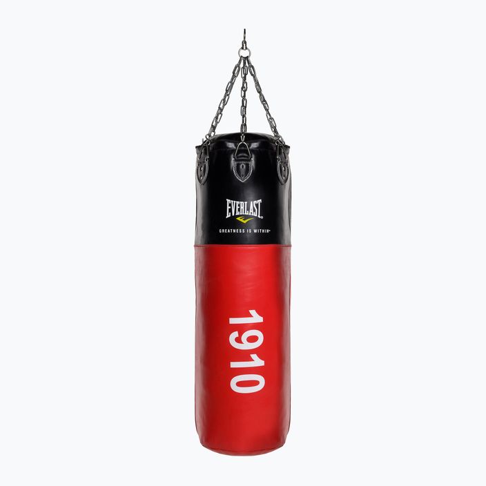 Everlast punching bag black and red 5120