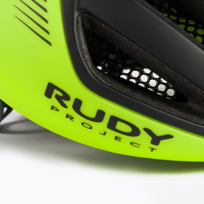 Rudy Project Spectrum yellow bicycle helmet HL650032 7