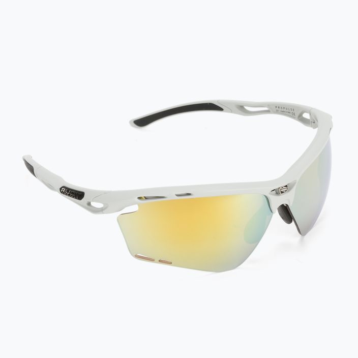 Rudy Project Propulse light grey matte/multilaser yellow cycling glasses SP6205970000