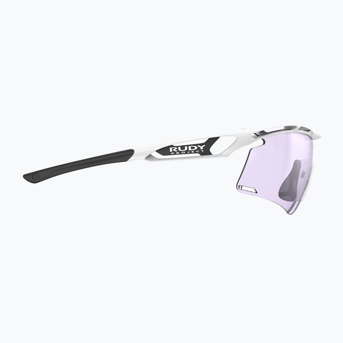 Rudy Project Tralyx+ white gloss/impactx photochromic 2 laser purple cycling glasses SP7675690000 8