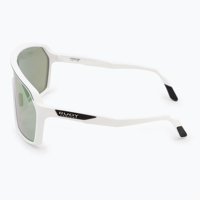 Rudy Project Spinshield white matte/racing green sunglasses 4