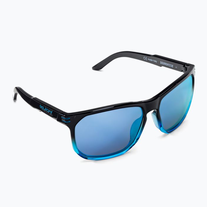 Rudy Project Soundrise black fade crystal azure gloss/multilaser ice sunglasses SP1368420011
