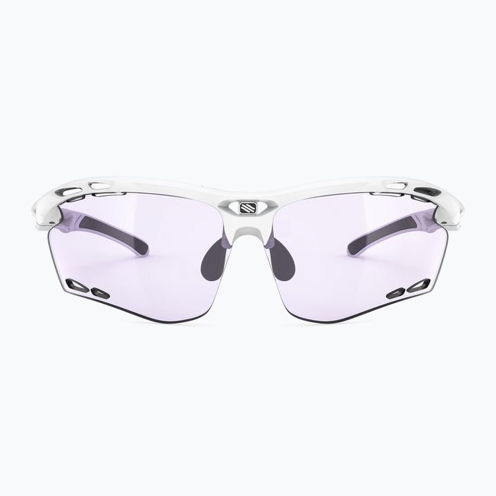 Rudy Project Propulse white glossy/impactx photochromic 2 laser purple sunglasses 2