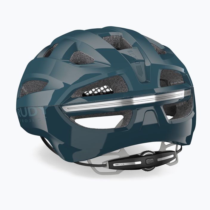 Rudy Project Skudo teal shiny bike helmet 6