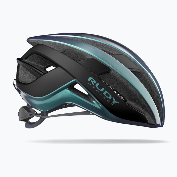 Rudy Project Venger Road iridiscent blue shiny bike helmet 4