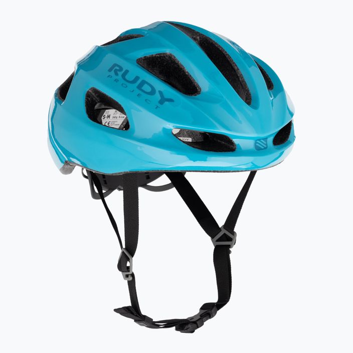 Rudy Project Strym Z lagoon shiny bike helmet