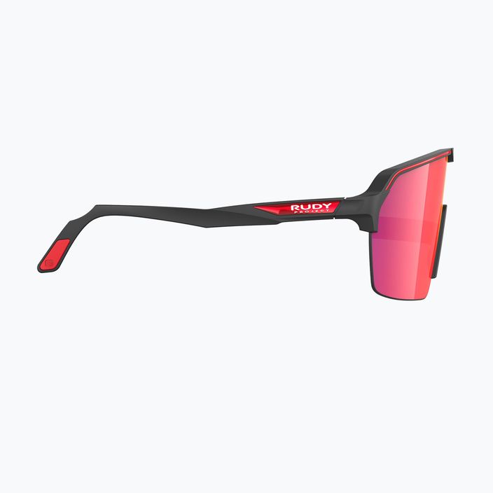 Rudy Project Spinshield Air black matte/multilaser red cycling glasses SP8438060002 5