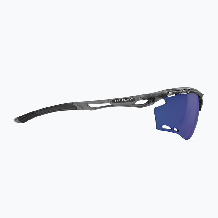 Rudy Project Propulse crystal ash/multilaser deep blue sunglasses 3