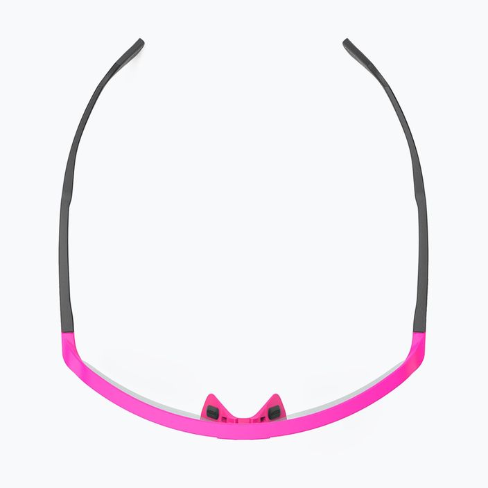 Rudy Project Spinshield Air pink fluo matte/multilaser red cycling glasses SP8438900001 6