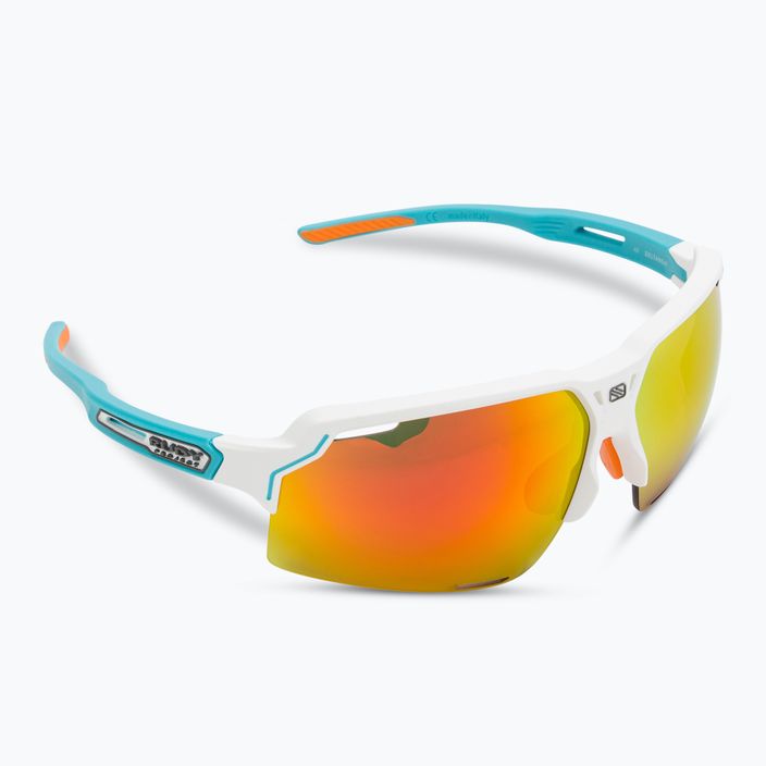 Rudy Project Deltabeat white emerald matte / multilaser orange sunglasses SP7440580000