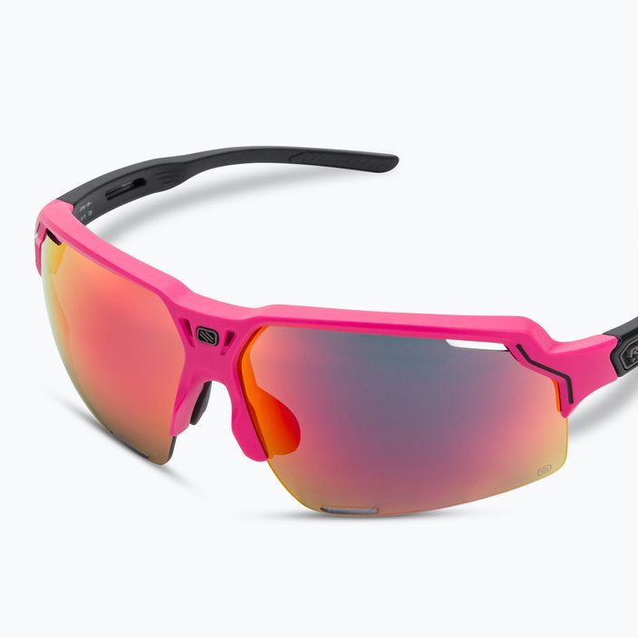 Rudy Project Deltabeat pink fluo / black matte / multilaser red sunglasses SP7438900001 5