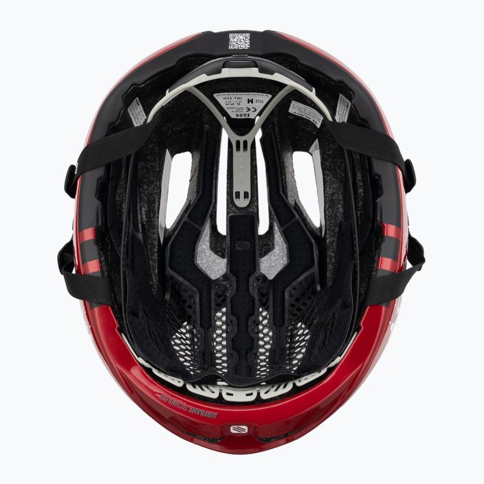 Rudy Project Egos red comet/black shiny bike helmet 2
