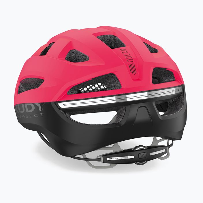 Rudy Project Skudo pink fluo/black matte bike helmet 5