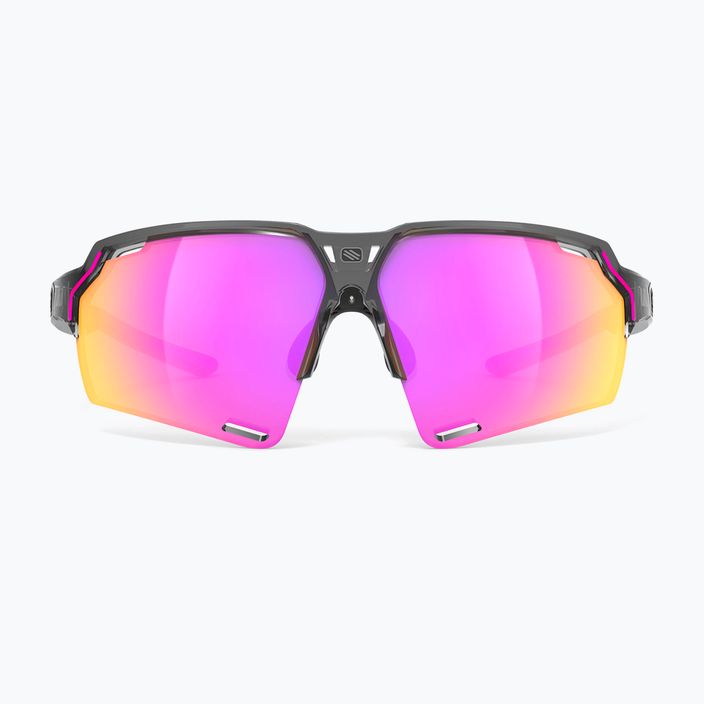Rudy Project Deltabeat crystal ash/multilaser sunglasses sunset 2