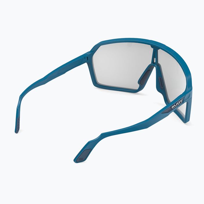 Rudy Project Spinshield pacific blue matte/imp pchotochromatic 2 laser balck sunglasses 5