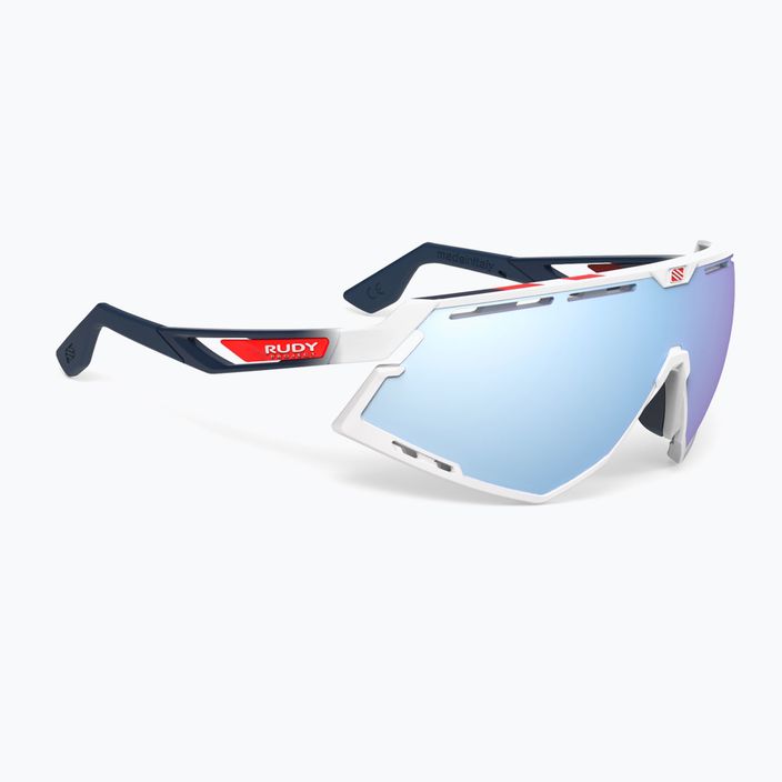 Rudy Project Defender white gloss / fade blue / multilaser ice cycling glasses SP5268690020 2