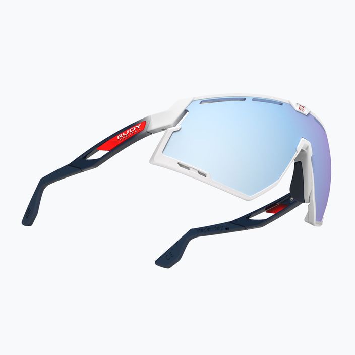 Rudy Project Defender white gloss / fade blue / multilaser ice cycling glasses SP5268690020 3