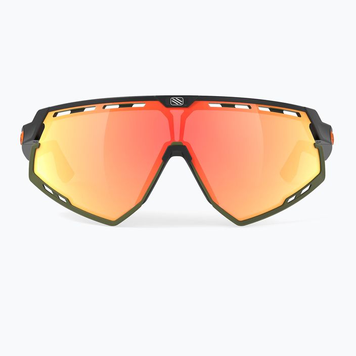 Rudy Project Defender black matte/olive orange/multilaser orange sunglasses 2
