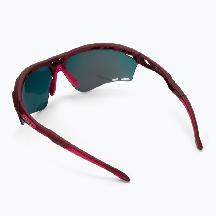 Rudy Project Propulse merlot matte/multilaser red cycling glasses SP6238120000 2