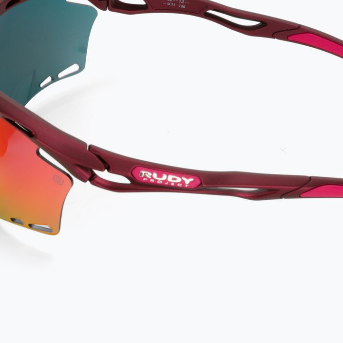 Rudy Project Propulse merlot matte/multilaser red cycling glasses SP6238120000 4