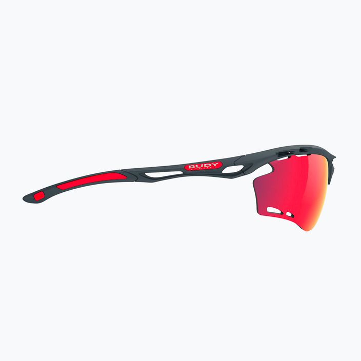 Rudy Project Propulse charcoal matte/multilaser red sunglasses 3
