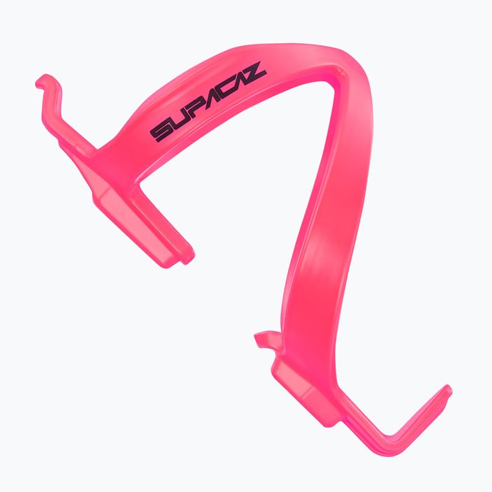 SUPACAZ Fly Cage Poly neon pink bottle cage 2