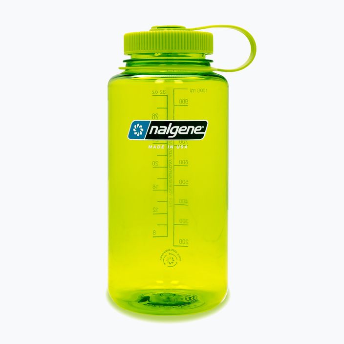 Nalgene Wide Mouth Sustain 1L green travel bottle 2020-3532