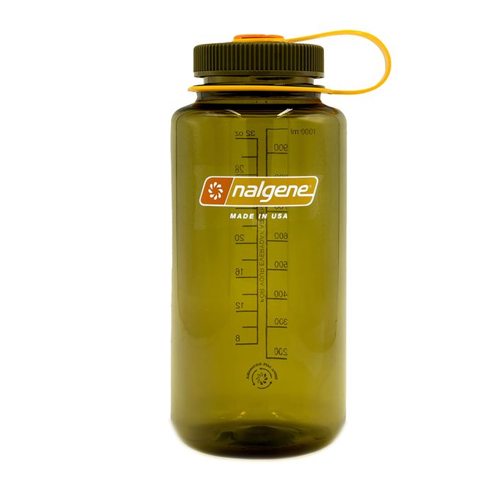 Nalgene Wide Mouth Sustain 1L green travel bottle 2020-0232 2