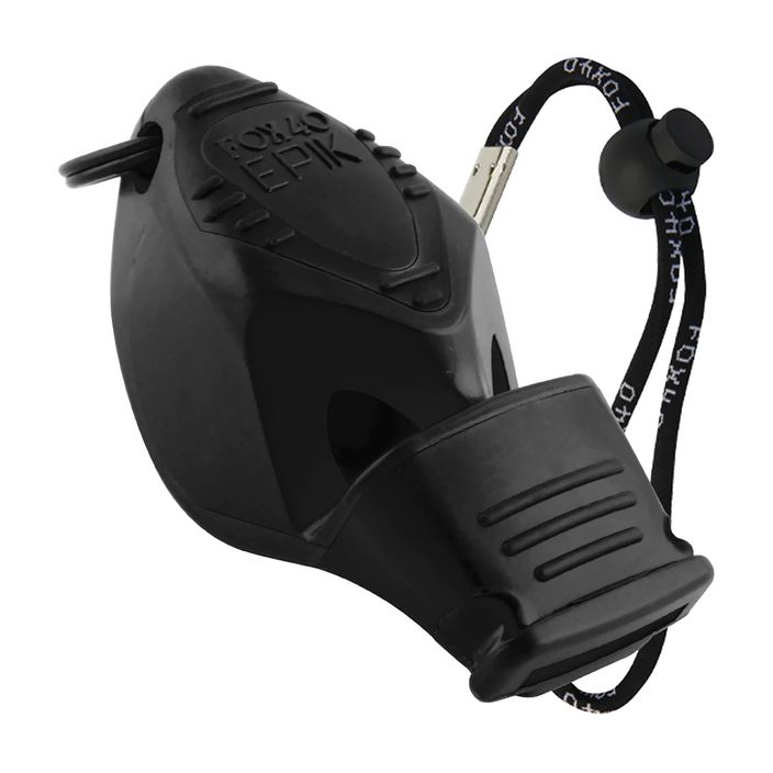 Fox 40 Epik CMG Wrist whistle with cord black 8808 2